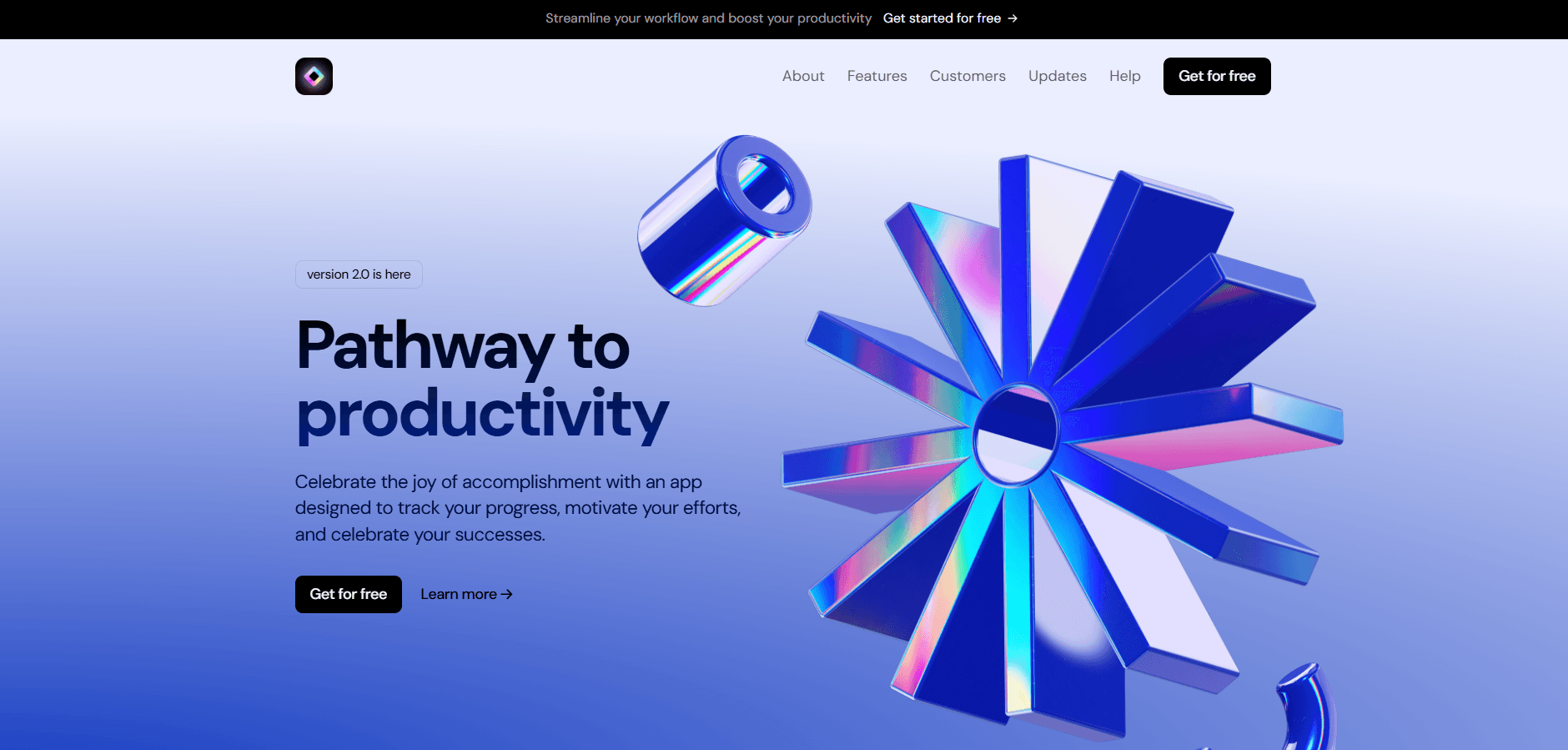 Saas Landing preview